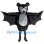 Black Bat Mascot Costume