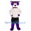 Purple Panther Mascot Costume