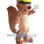 Cool Worker Squirrel Mascot Costume