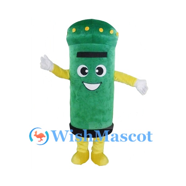 Green Mailbox Mascot Costume