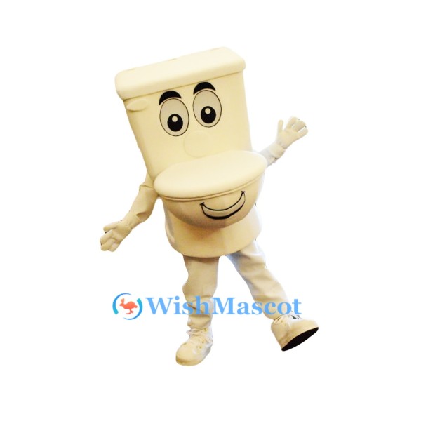 Flush Toilet Mascot Costume