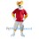 Vibrant Fox Dog Mascot Costume