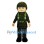 Military Mascot Costume