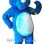 Blue Rhino Mascot Costume