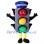 Cute Traffic Light Mascot Costume