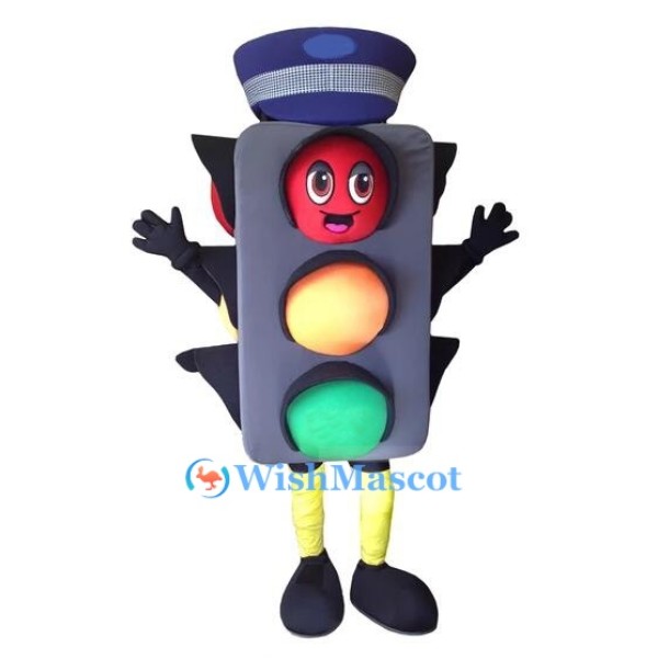 Cute Traffic Light Mascot Costume