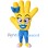 Interesting Yellow Hand Mascot Costume