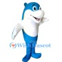 Friendly Dolphin Mascot Costume