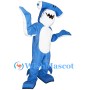 Hammerhead Shark Mascot Costume