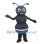 Friendly Black Ant Mascot Costume