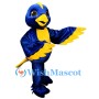 Blue & Yellow Bird Mascot Costume