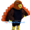 Realistic Turkey Mascot Costume