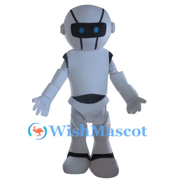 Modern Futuristic Robot Mascot Costume