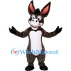 Friendly Donkey Mascot Costume