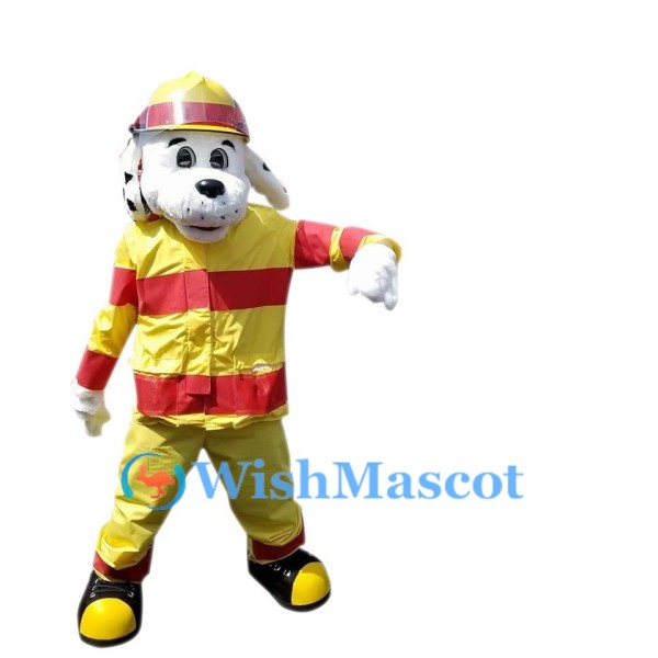 ‌Fire Dog Mascot Costume
