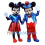 Mickey & Minnie Mouse Mascot Costumes for Festive