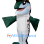 Trout Mascot Costume