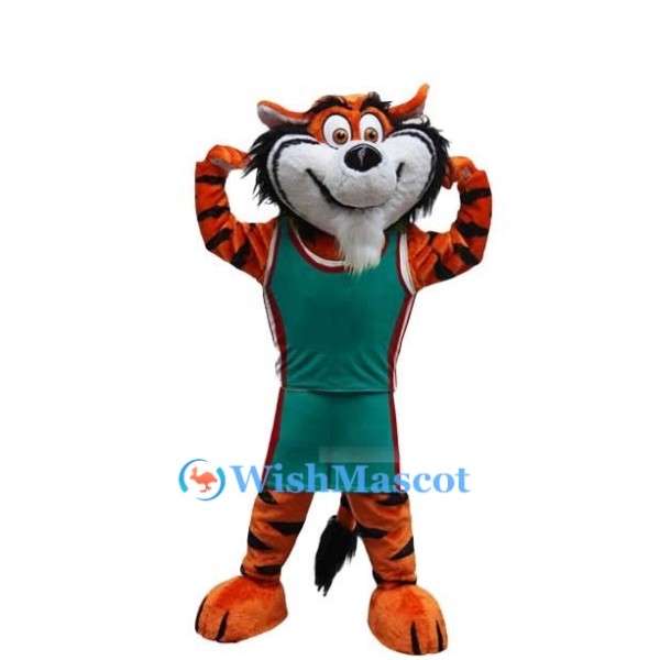 Sport Power Tiger Mascot Costume