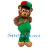 Workwear Monkey Mascot Costume