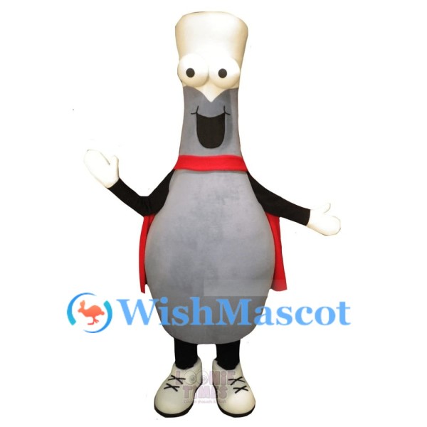 Super Bowling Pin Mascot Costume