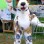 Happy ‌Furry Dog Mascot Costume