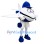 Airplane Mascot Costume