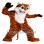 Soft Tiger Mascot Costume