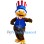 Patriotic Eagle Mascot Costume