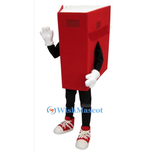 Red Book Mascot Costume