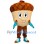 Cartoon Acorn Mascot Costume