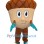 Cartoon Acorn Mascot Costume