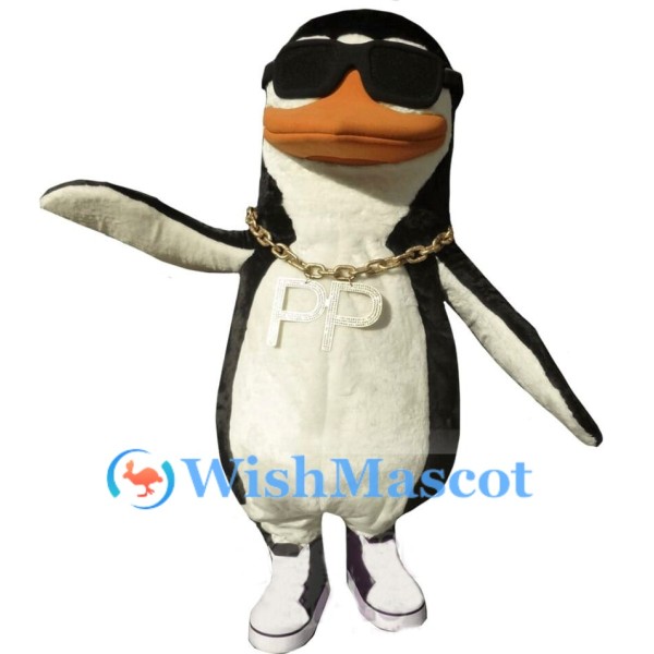 Cool Penguin Mascot Costume