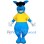 Cool Blue Kangaroo Mascot Costume