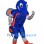 Sports Blue Hornet Mascot Costume