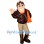 Retro Aviator Mascot Costume