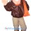 Retro Aviator Mascot Costume