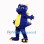 Cute Blue Dragon Mascot Costume