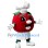 Tomato Chef Mascot Costume