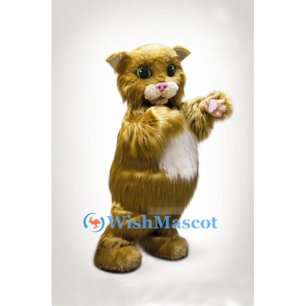 Superb Brown Cat Mascot Costume
