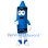 Blue Crayon Mascot Costume