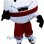 Cartoon Golf Ball Mascot Costume