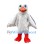 Hairy Seagull Mascot Costume