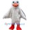 Hairy Seagull Mascot Costume