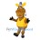 Winter Moose Mascot Costume