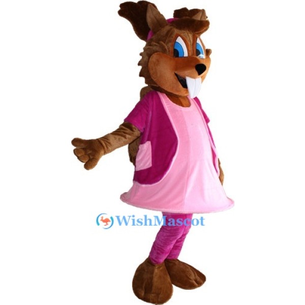 Squirrel Girl Mascot Costume