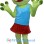 Female Frog Mascot Costume
