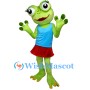 Female Frog Mascot Costume