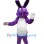 Purple Rabbit Mascot Costume