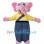 Pink Elephant Mascot Costume