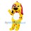 Colorful Spotted Dog Mascot Costume